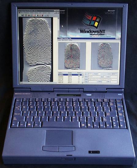 OB3000 with integrated FingerChip (proto).