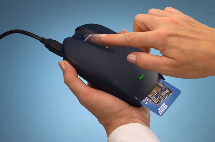 Lot 10 Precise Biometrics 200 MC USB Combo Fingerprint Scanner Smart Card Reader 